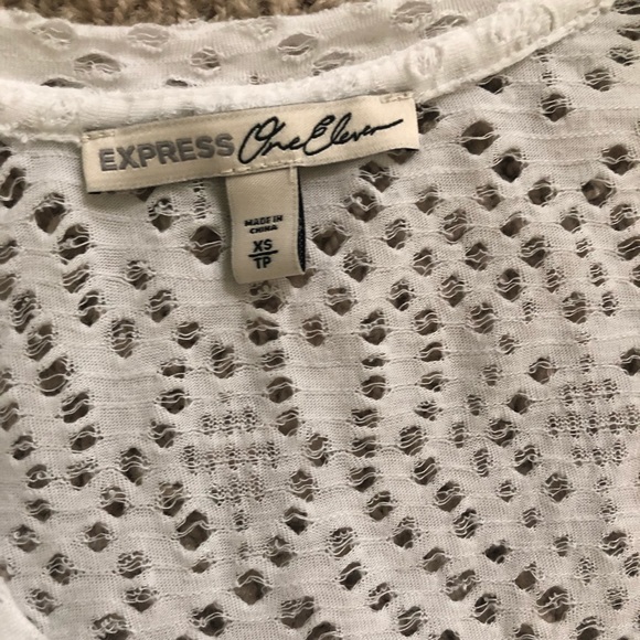 White tank top from Express - Picture 3 of 3